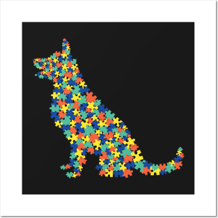 Autism Awareness For Dog Lovers Posters and Art